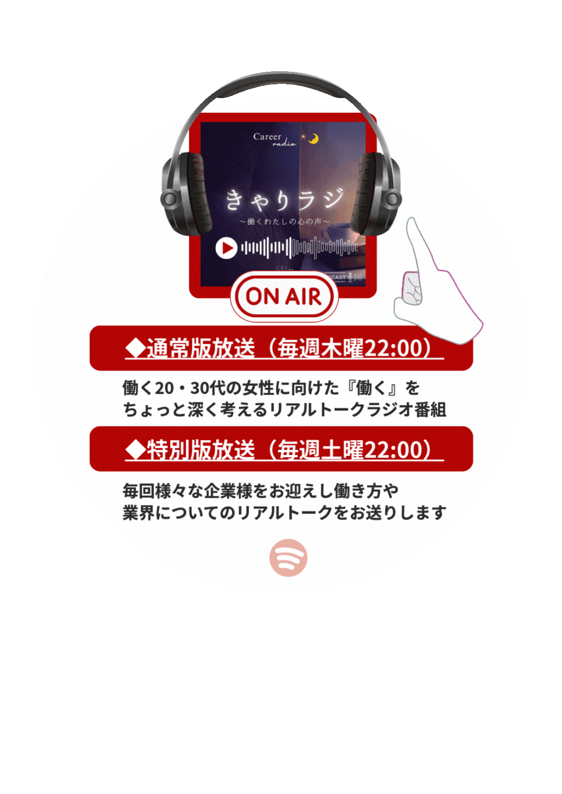 音声付きバナー